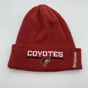 Arizona Coyotes NHL Red Reebok Beanie Cap